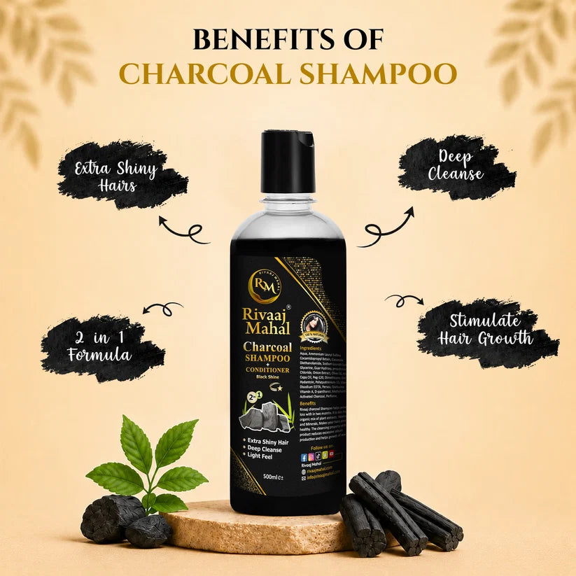 Rivaaj Mahal shampoo benefits for deep cleansing and hair growth stimulation.